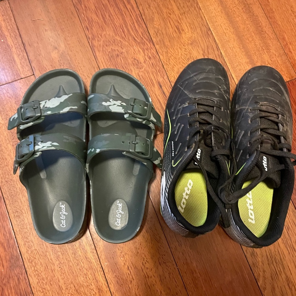 Boys cleat/sandal bundle